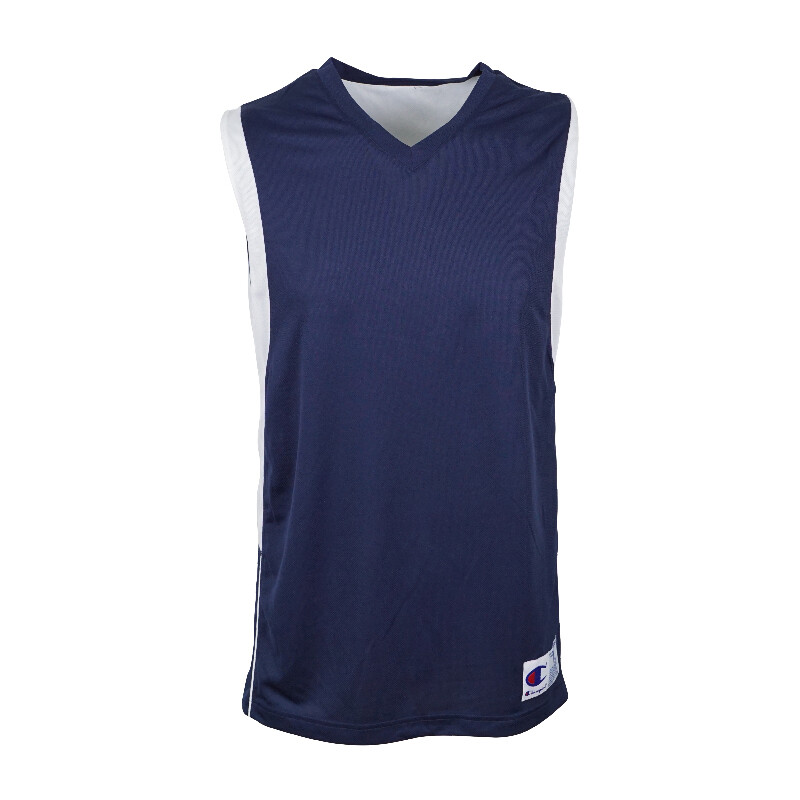 CHAMPION PERFORMANCE MENS V NECK ATHLETIC REVERSIBLE TANK WINE WHITE