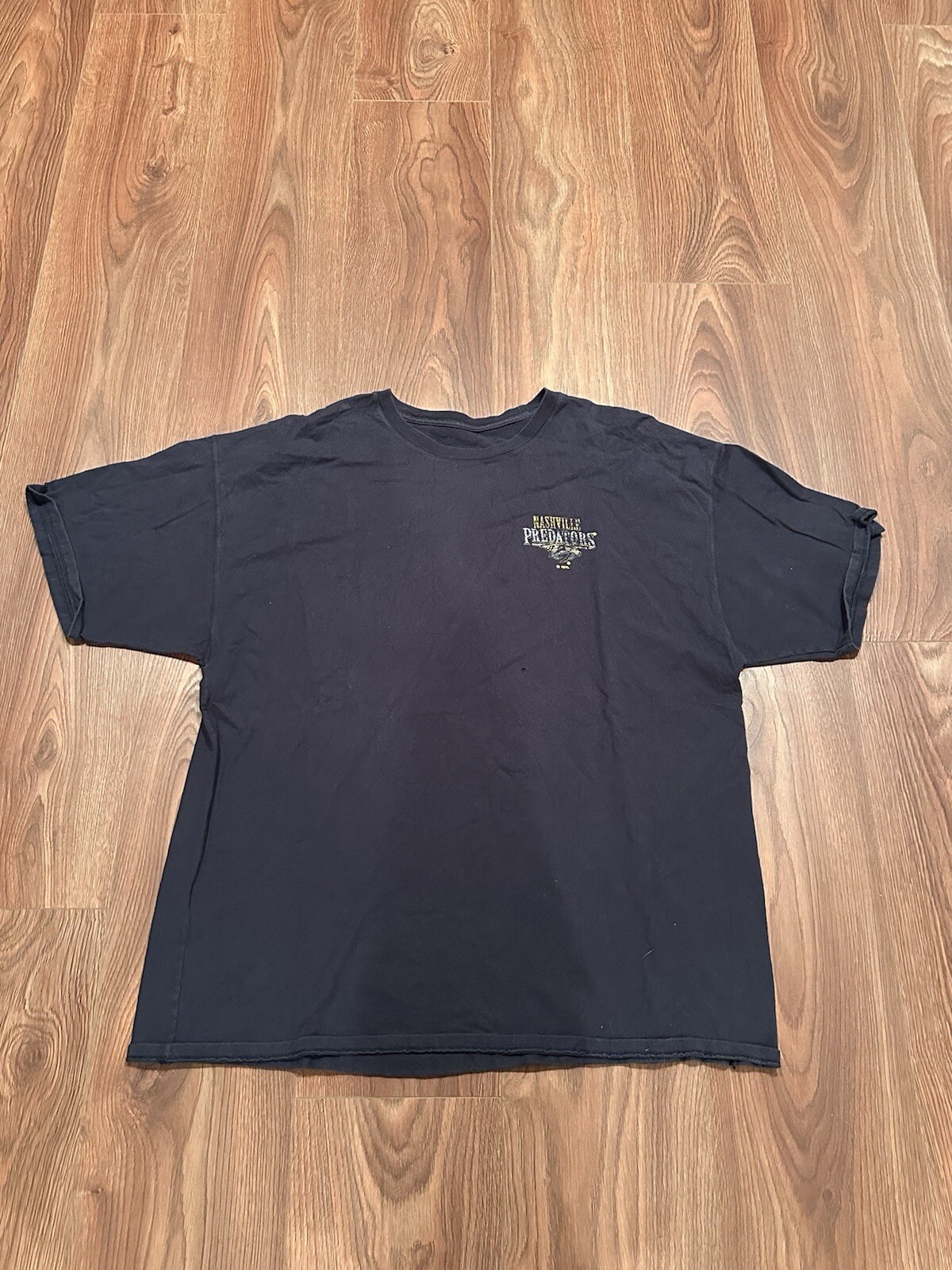 Champion Nashville Predators NHL Black T-Shirt Men’s Size 2XL