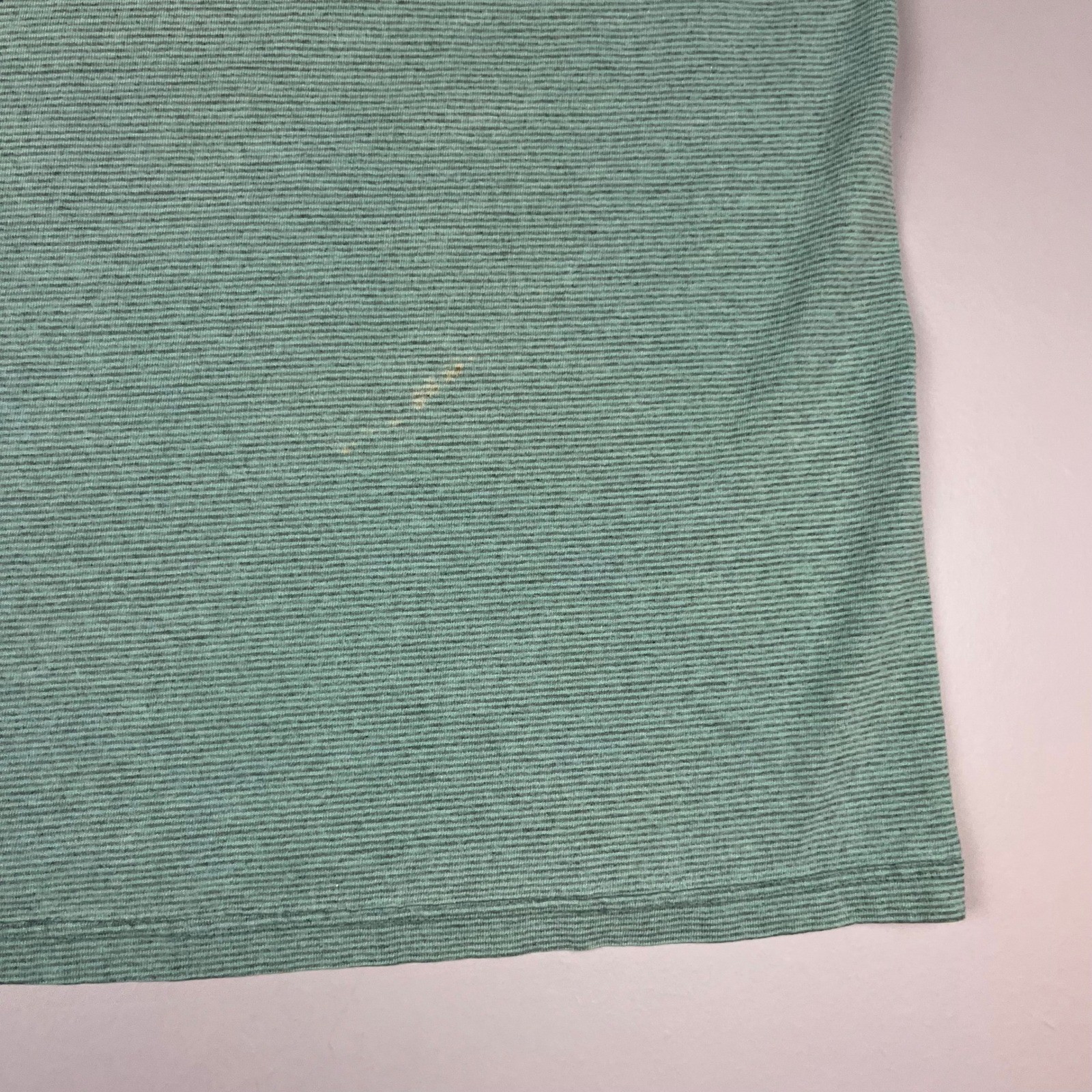 Mickey Unlimited T-Shirt Mens XL Green Striped Goofy Embroidered Vintage Disney