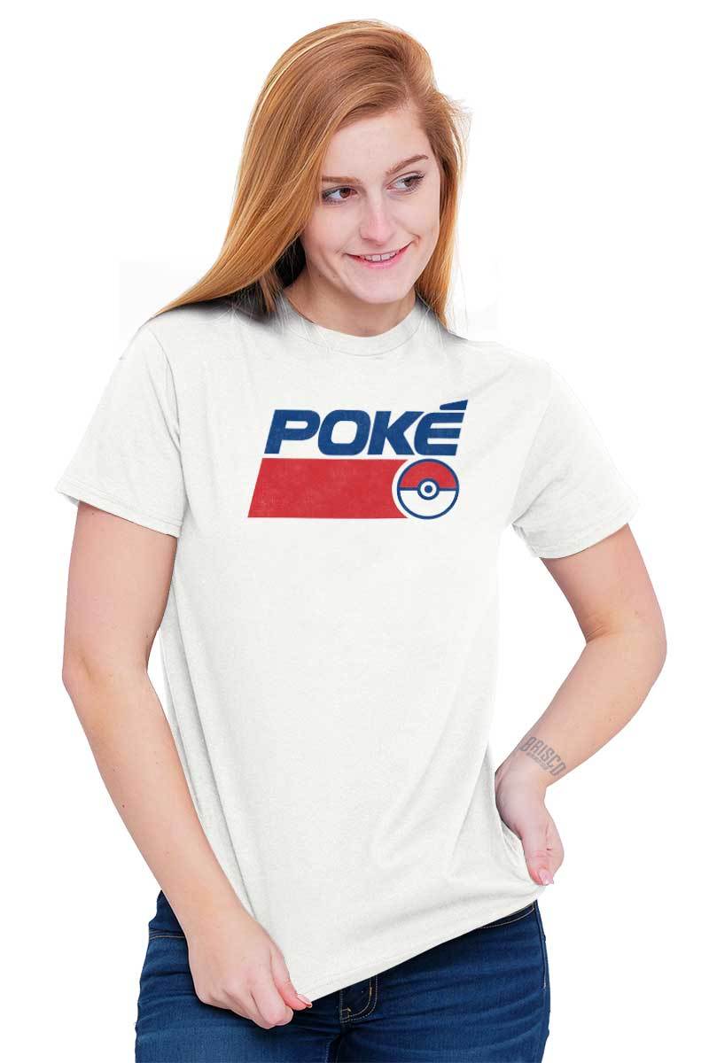 Poke Master Trainer Geek Gamer Animation Gift Womens or Mens Crewneck T Shirt Te