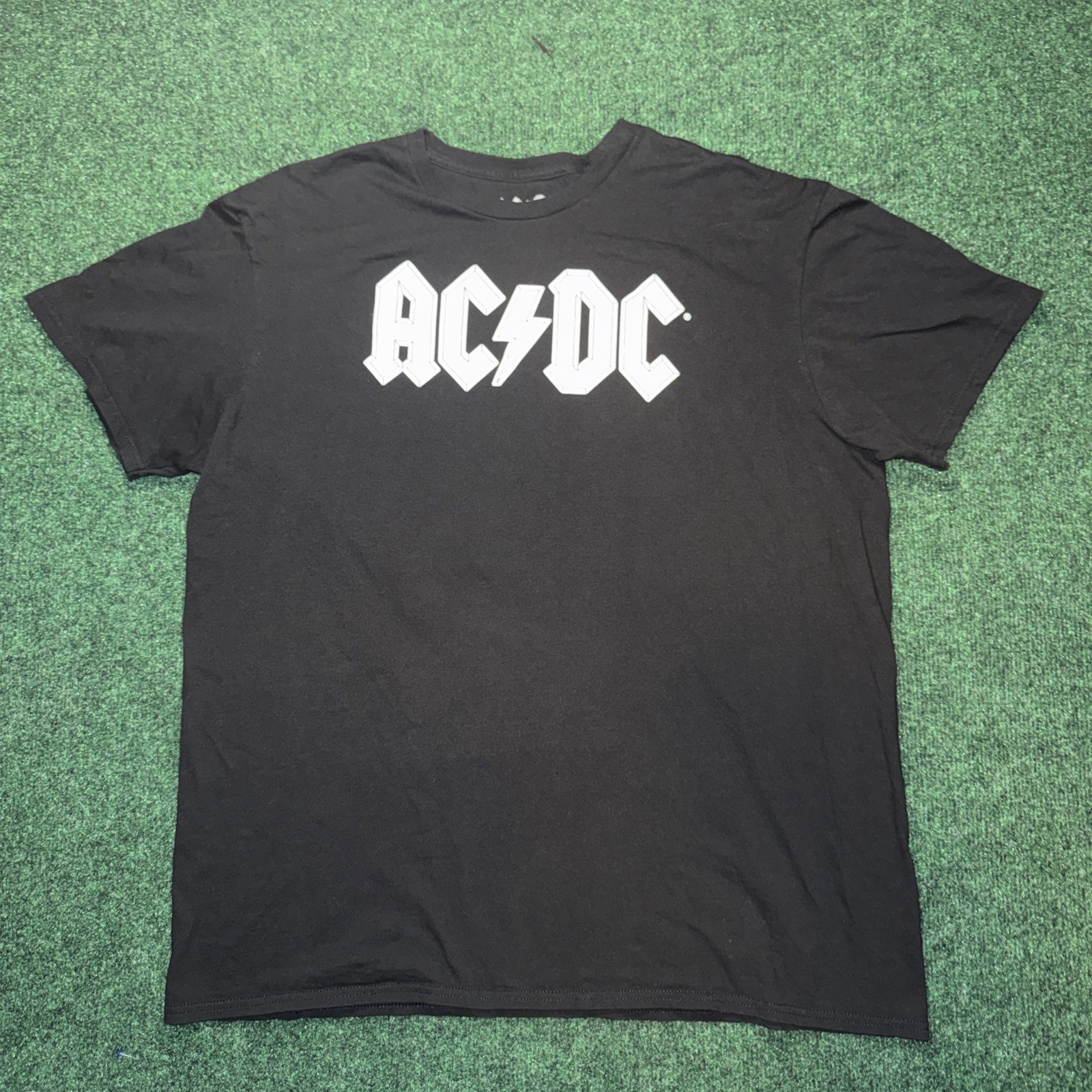 Men’s AC/DC Black Graphic T Shirt Size XL X22