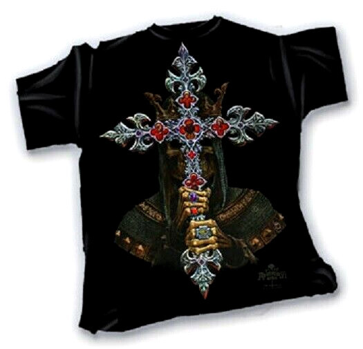 Inquisitor BT126 Cotton T-Shirt By Alchemy Gothic