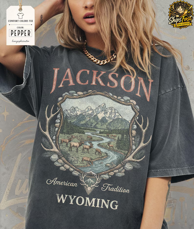 Vintage Western Town Comfort Tee