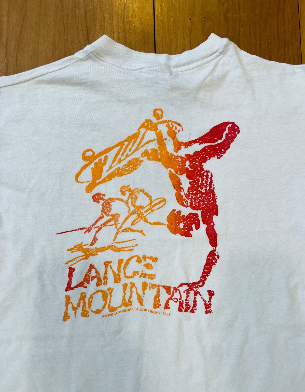 Vintage OG Powell Peralta Skateboard Lance Mountain Bones large Shirt Tony Hawk