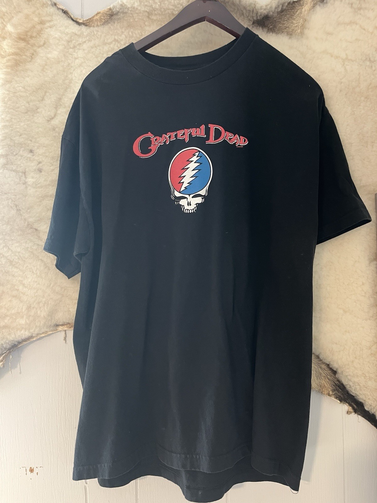 Grateful Dead Skull Logo Graphic Shirt Size XL Black 2005