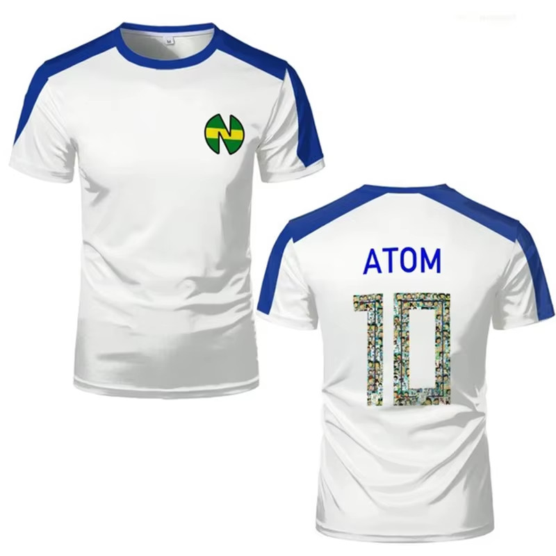 Captain Tsubasa Custom Sports Cosplay Top – Anime Football Jersey Tee