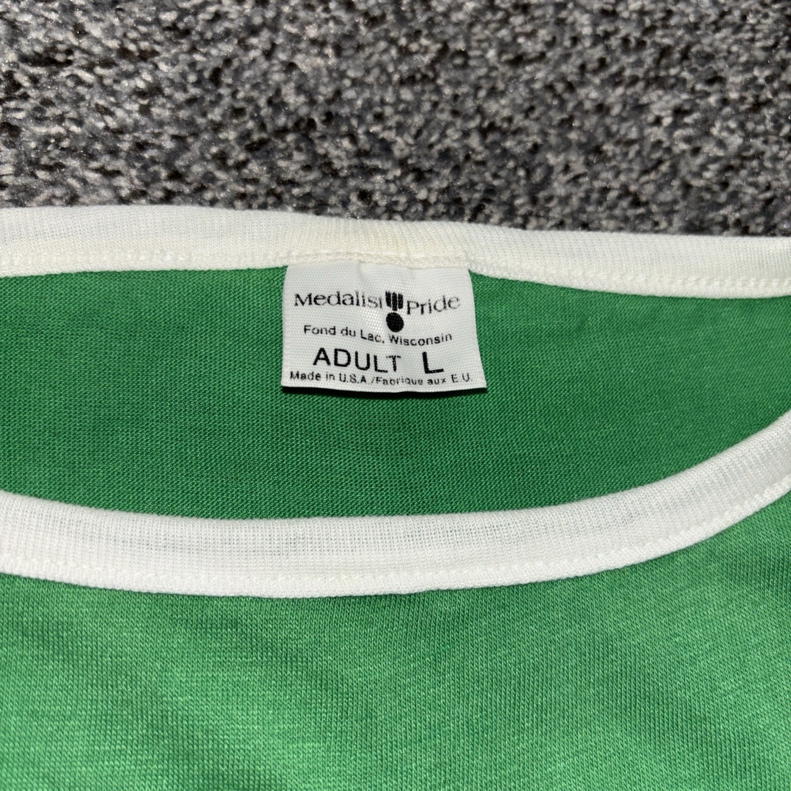 Vintage 70s Jersey Shirt XS USA Volleyball School Grunge 90s Single Stitch