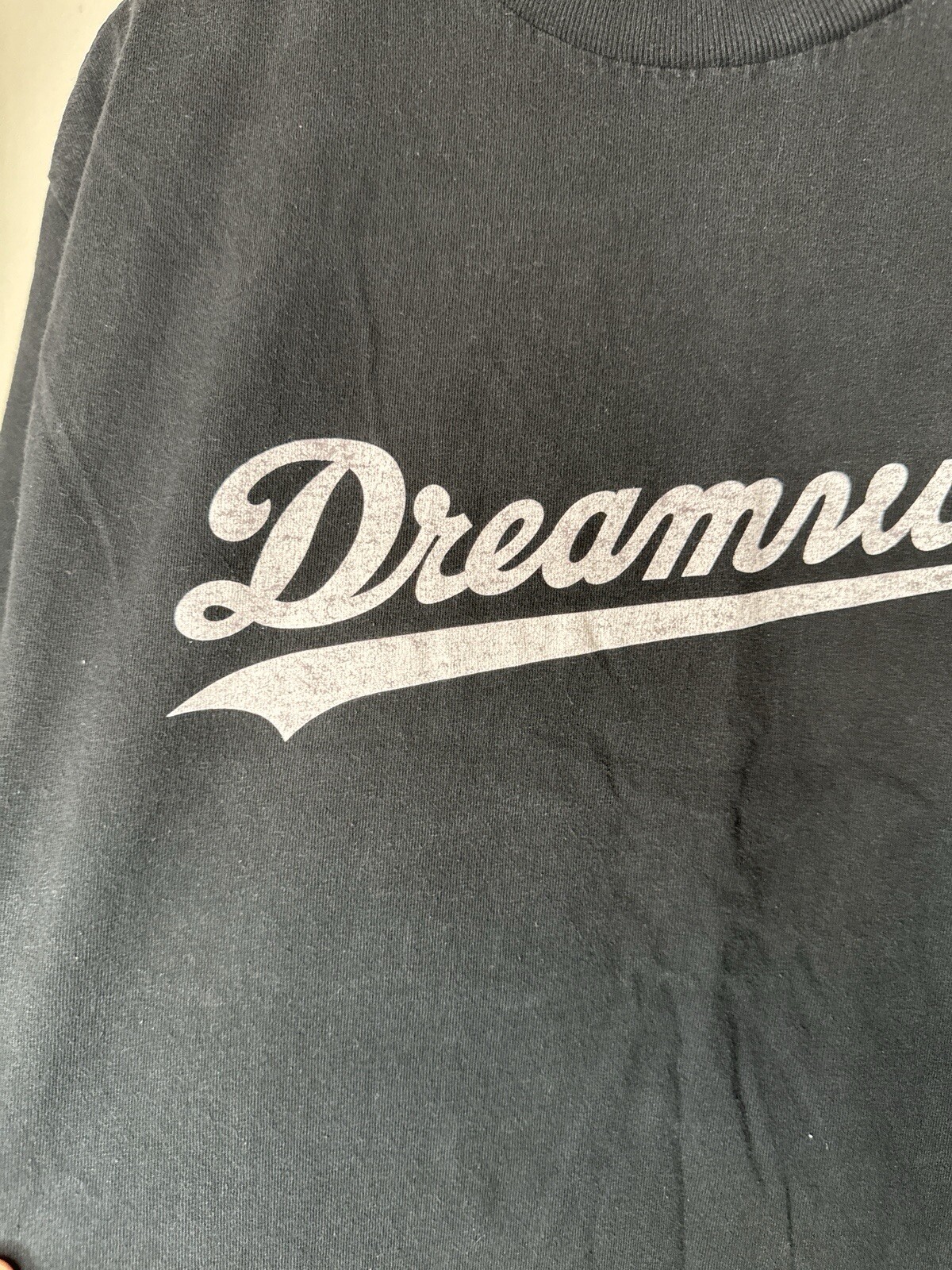 Dreamville Records J Cole Script Logo T Shirt Black Adult Large Cotton Tee