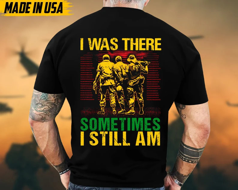 Vietnam Veteran T-Shirt, Military Service Tee, Patriotic Gift