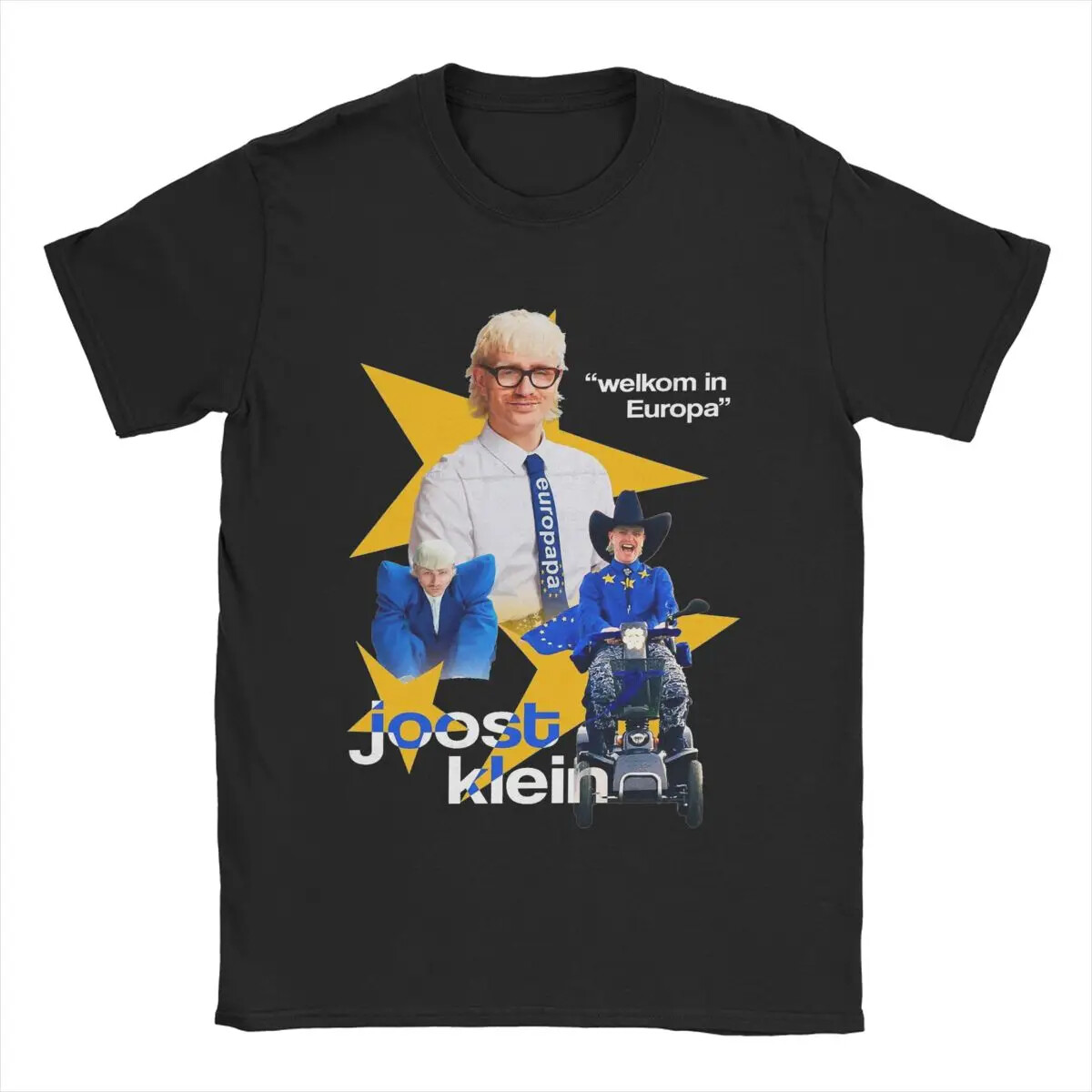 Joost Klein Europapa Netherlands Holland T-Shirts Men Humorous Cotton Tee Shirt