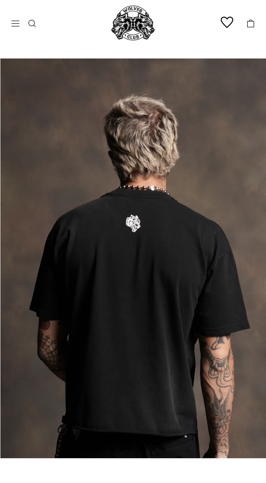 Darc Sport Harley Davidson Bushido GRIM RIDER RAW HEM BOX CUT TEE Size Small