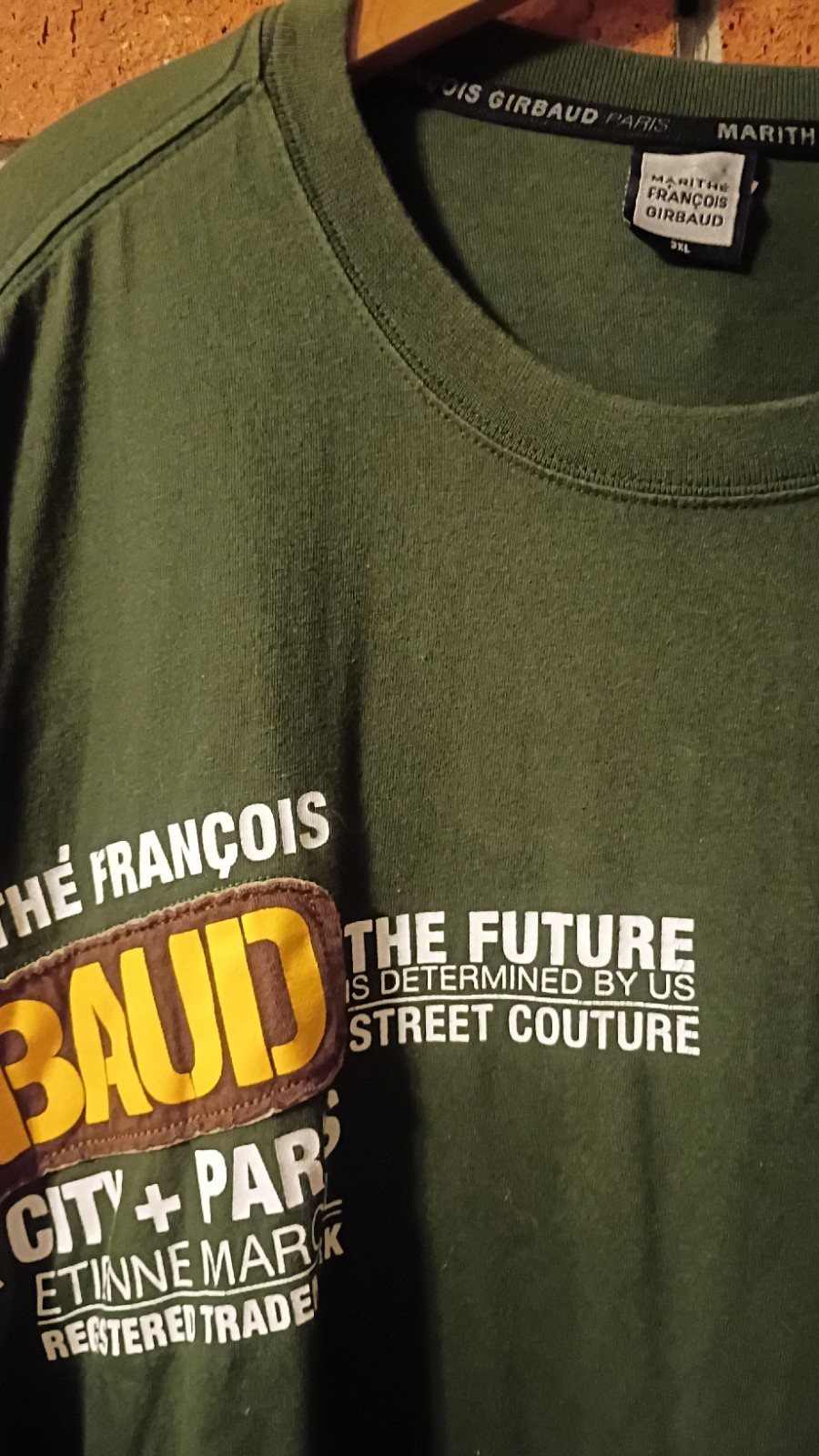 Marithe’ Francois Girbaud New York City + Paris Tee 3X Big and Tall