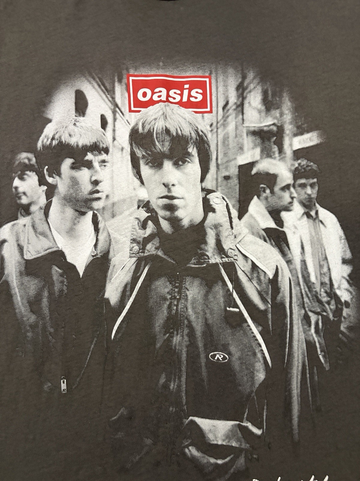 Represent x Oasis “Definitely Maybe” 1994 Anniversary Tee T Shirt Aged XL