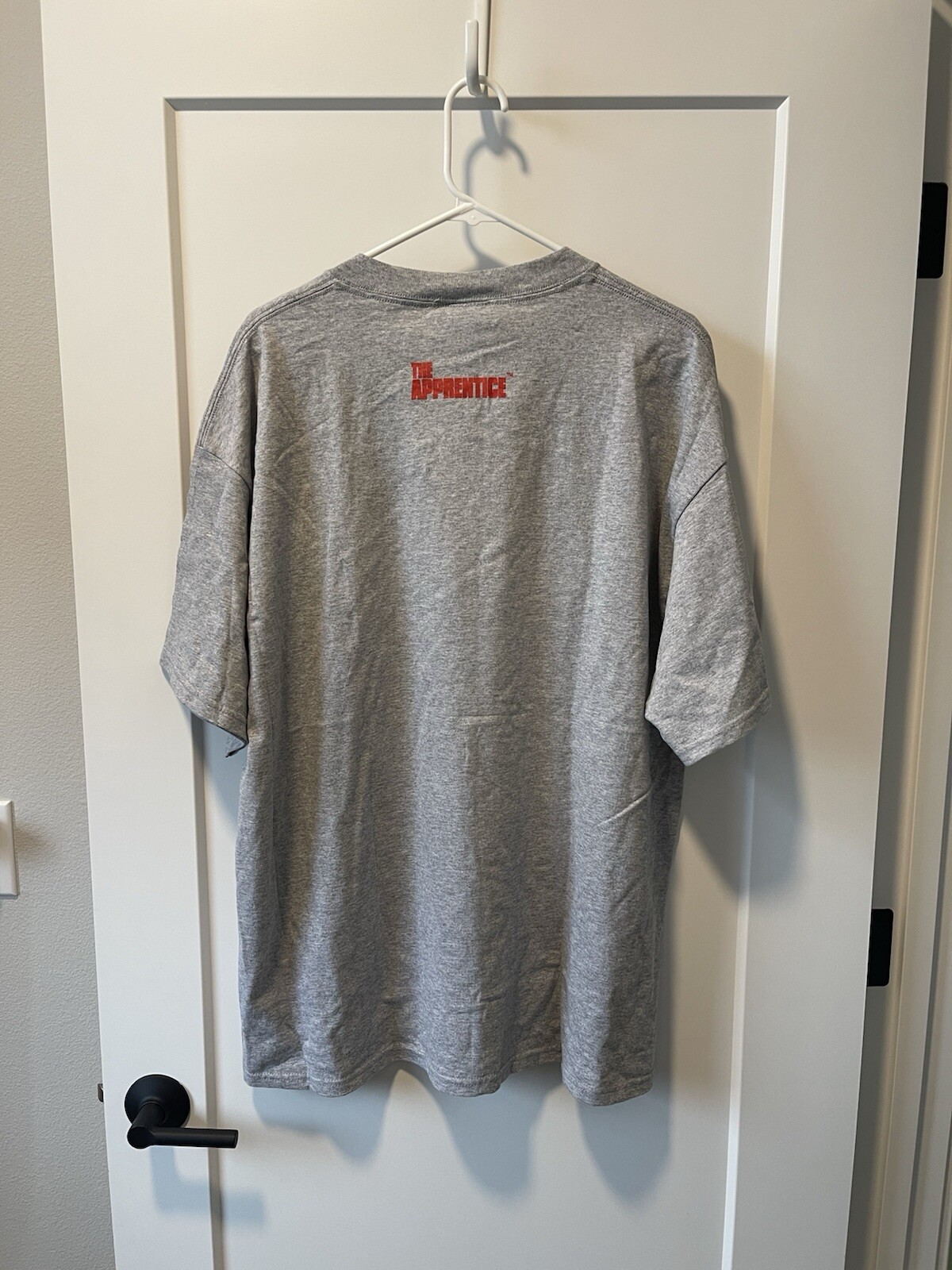 NEW Donald Trump The Apprentice You’re Fired Shirt – XL – NBC Store – 2004 – NWT