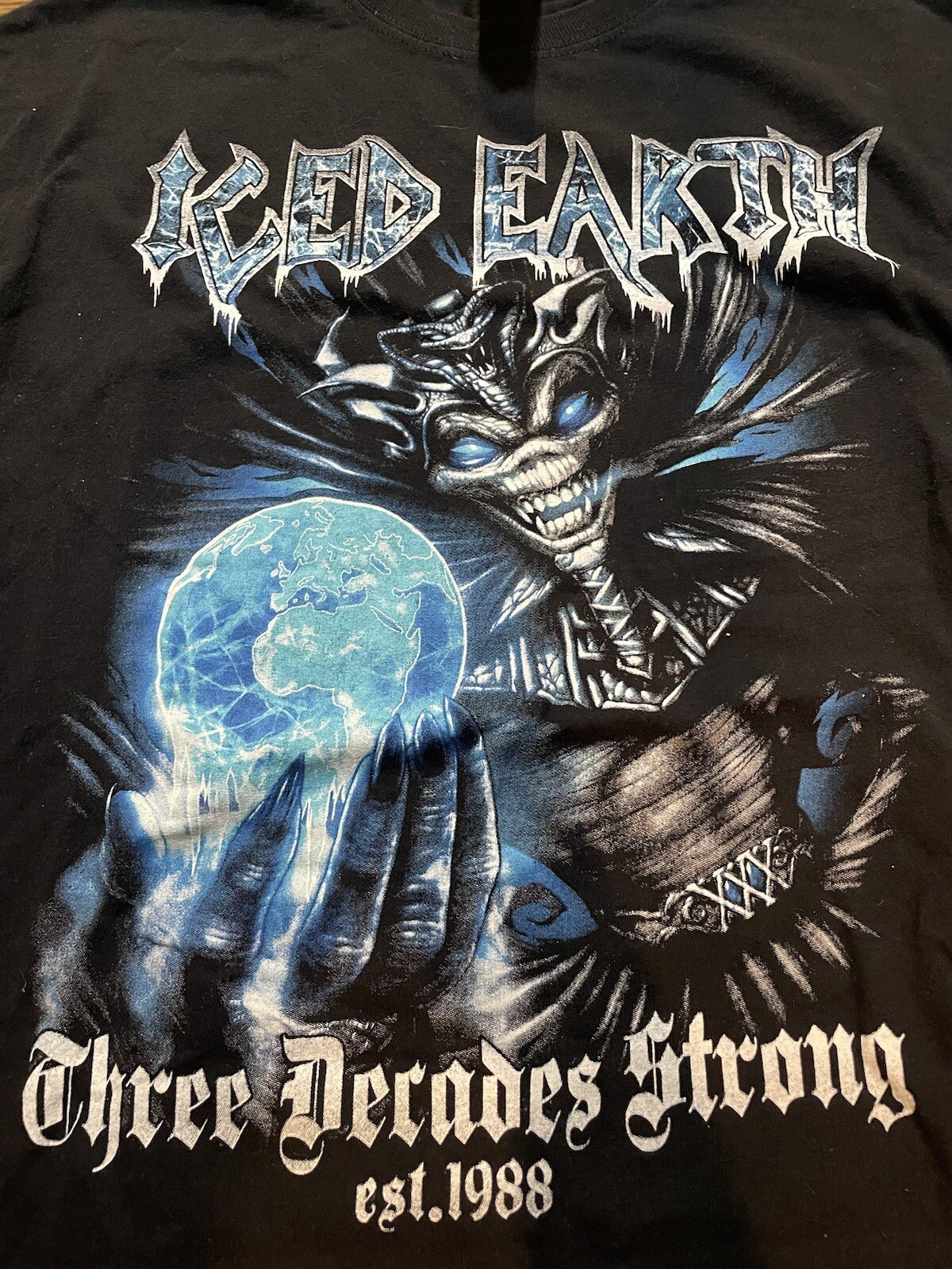 New Iced Earth 30th Anniversary Gift For Fans Men All Size Tee JM291