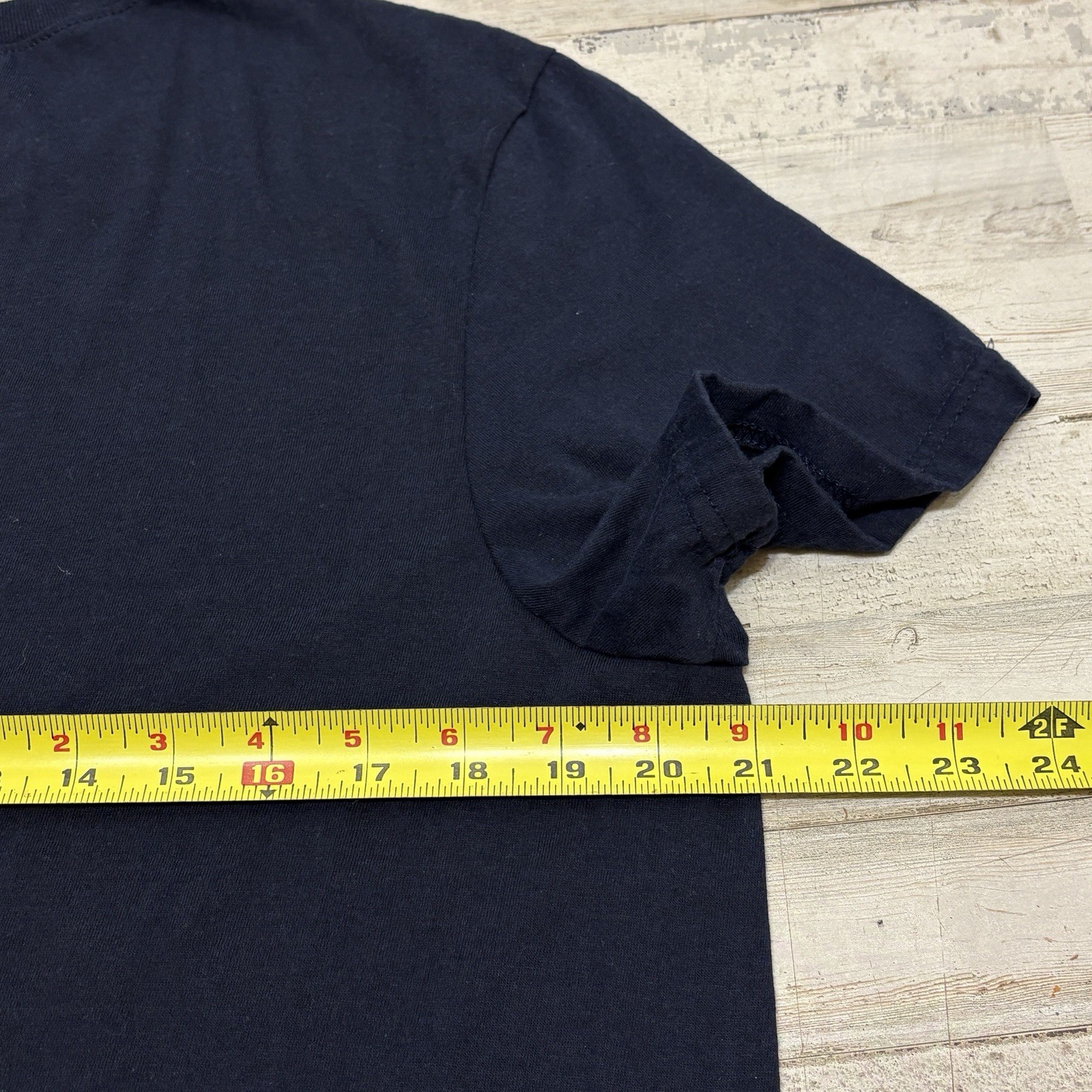 True Religion Black Men’s Cotton T-Shirt Size L Silver Graphic Logo Short Sleeve