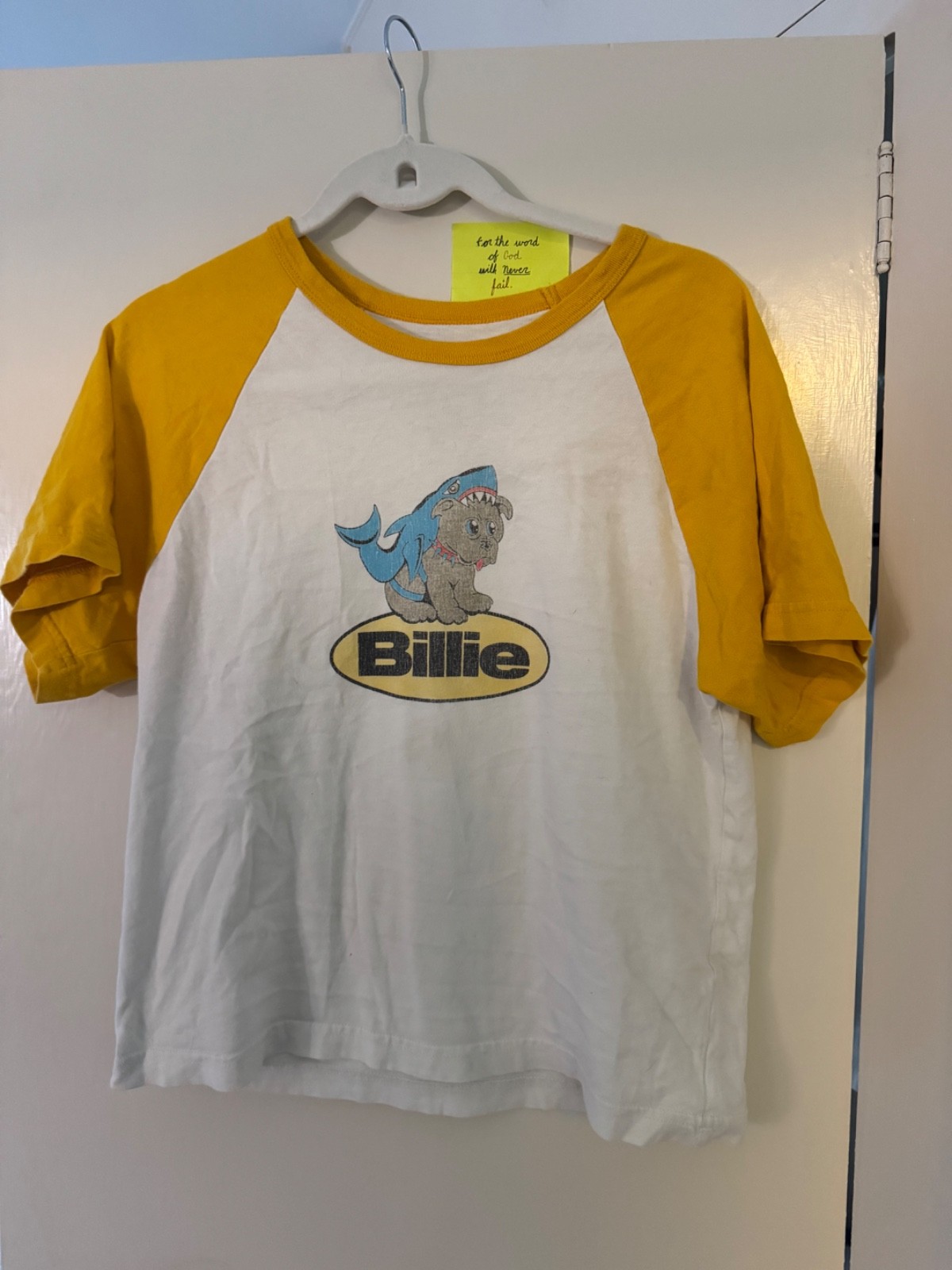 Billie Eilish T Shirt with her dog Shark