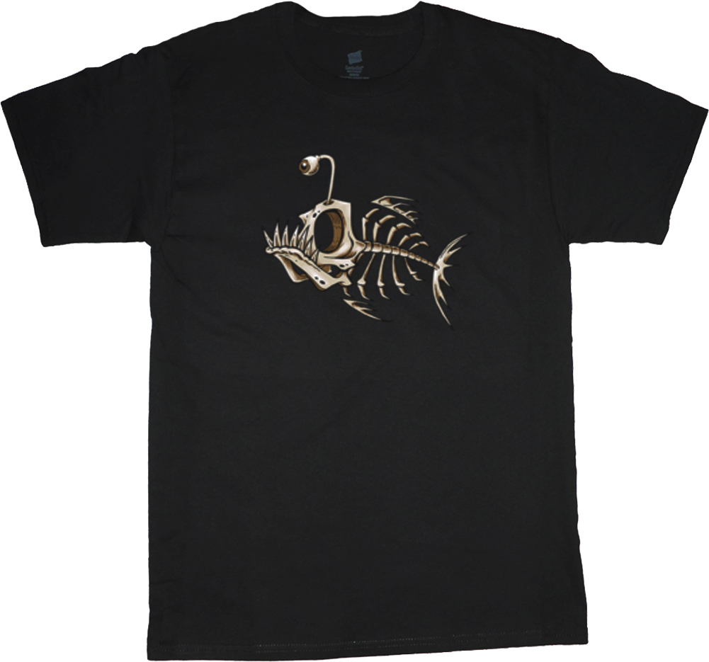 big and tall t-shirt fish bones fishing graphic tee shirt tall shirts for men