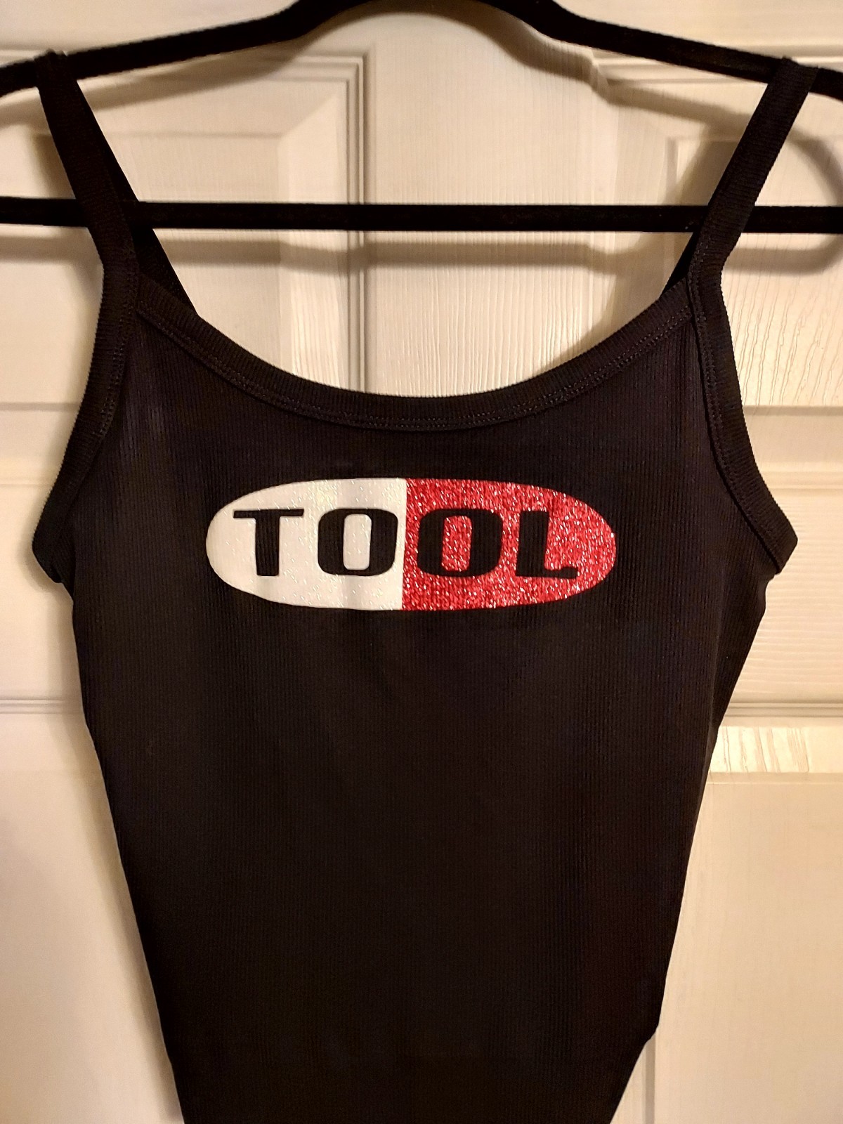 tool band Crop top pill design tool Tank top tool shirt Glitter SizexXs-2x