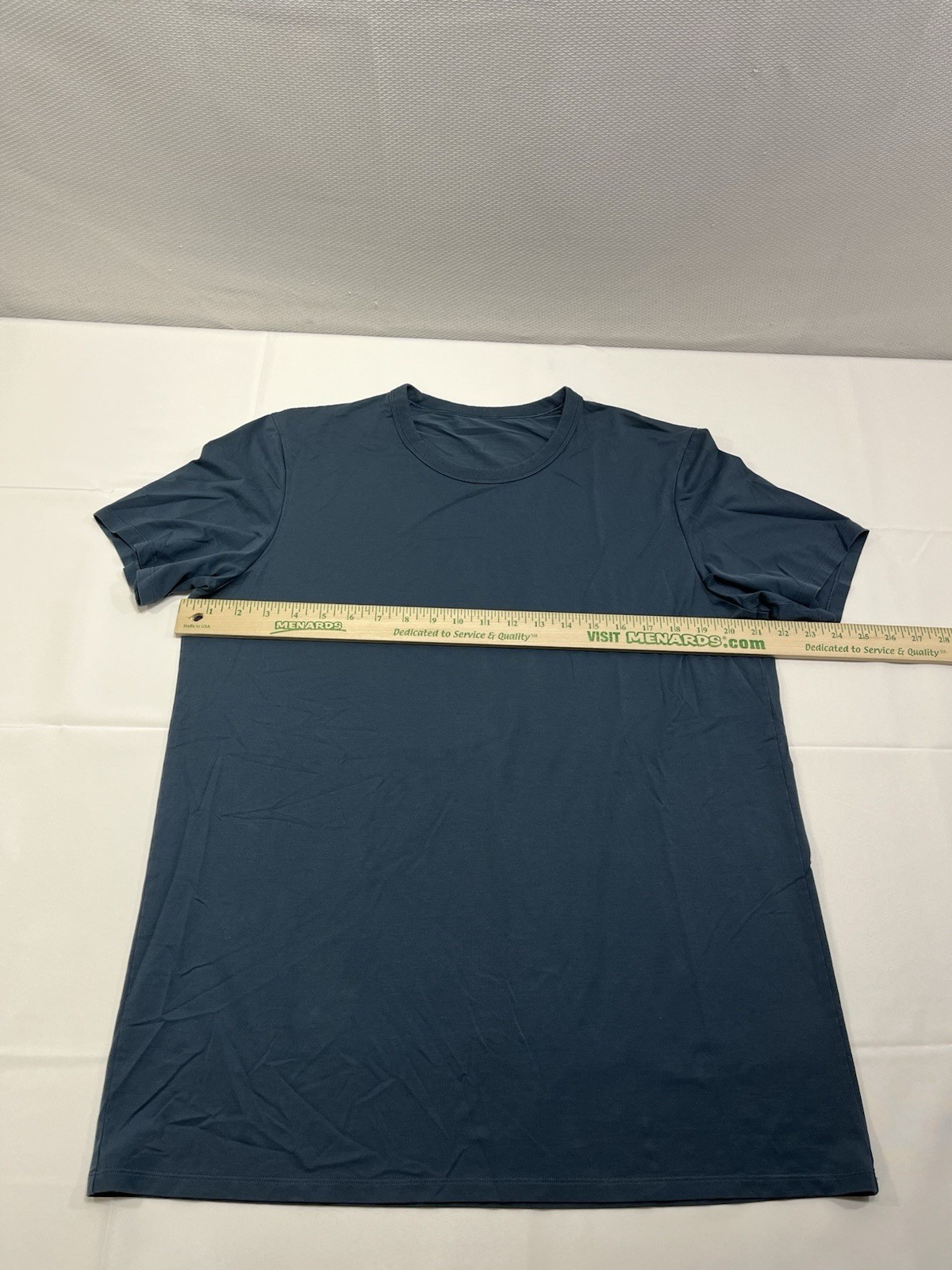 Lululemon Fundamental Short Sleeve Cotton T-Shirt Men’s Blue Size Large