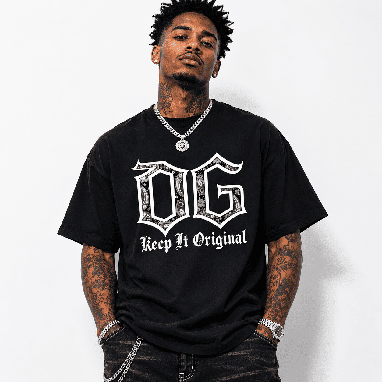 OG Keep It Original Shirt Gothic Graphic Streetwear Tee