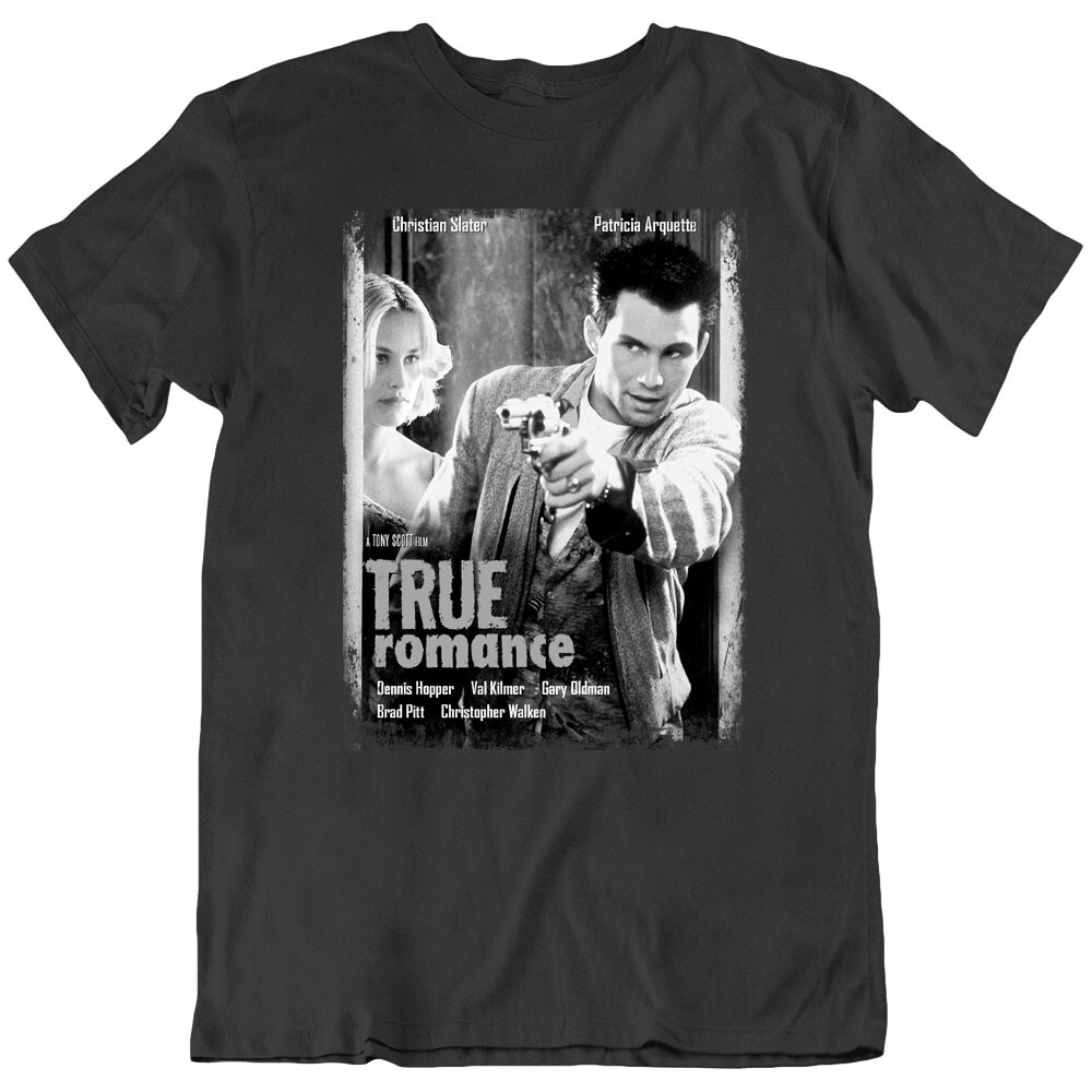 True Romance 90’s Movie Film Video Vector T Shirt Gift New