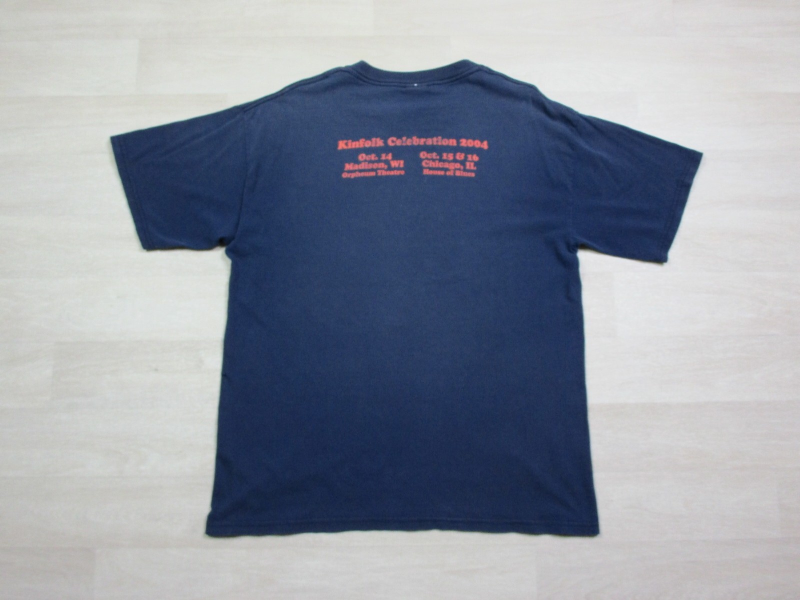 Vintage Y2K Yonder Mountain String Band T-Shirt Sz (L) Kinfolk’n A Festival 04′