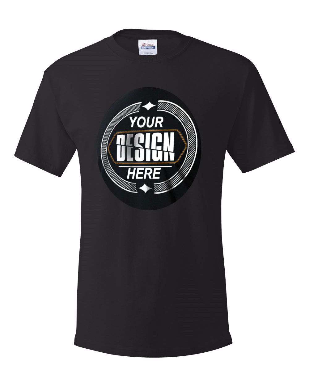 12 pack Personalized Custom Printed T-shirt, FULL Color. (Online Design Studio)