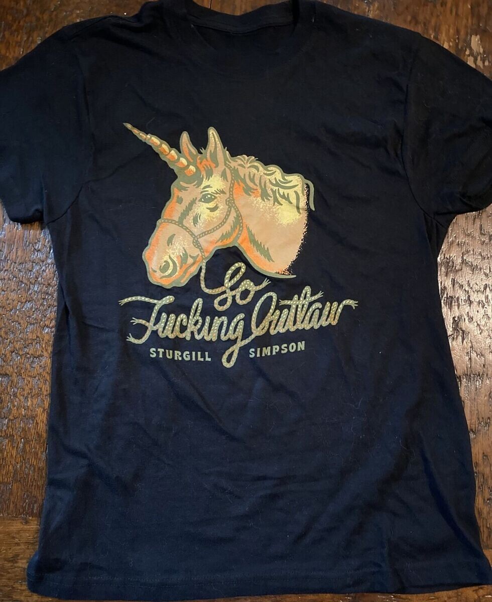 VTG Outlaw Music Festival Sturgill Simpson Shirt Black Unisex S-5XL