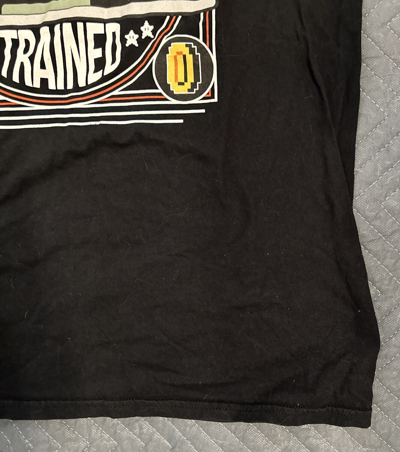 Nintendo Entertainment System T Shirt Classically Trained Size Medium Black Men