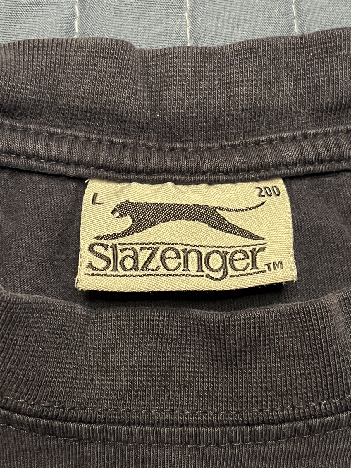 Slazenger Men’s T Shirt Normandie D-Day 6 July 1944 Large Blue