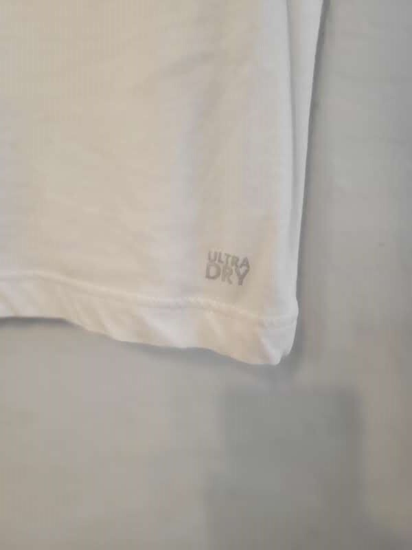 Lacoste Sport White Novak Djokovic Short Sleeve Ultra Dry Men’s T-shirt Size 2XL