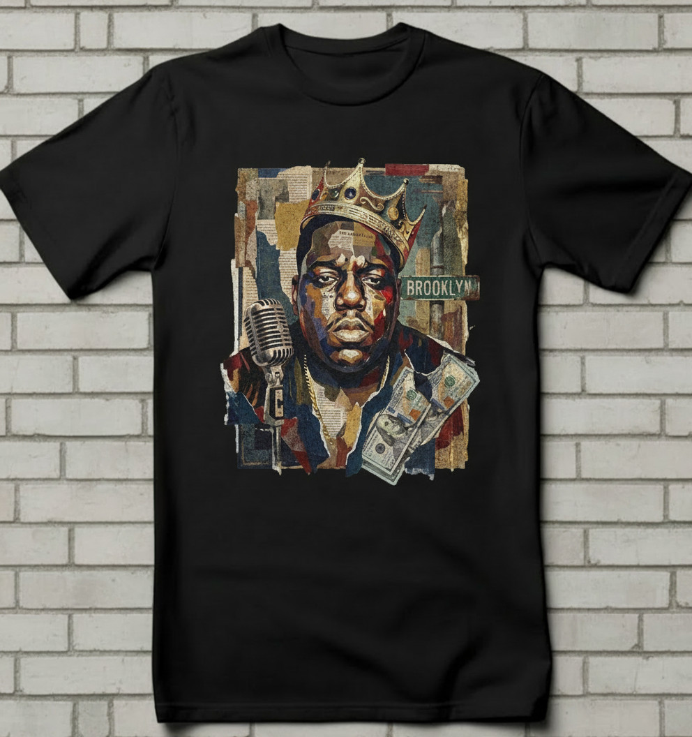 NOTORIOUS BIG CUSTOM DESIGN – T-Shirt Size S-5XL