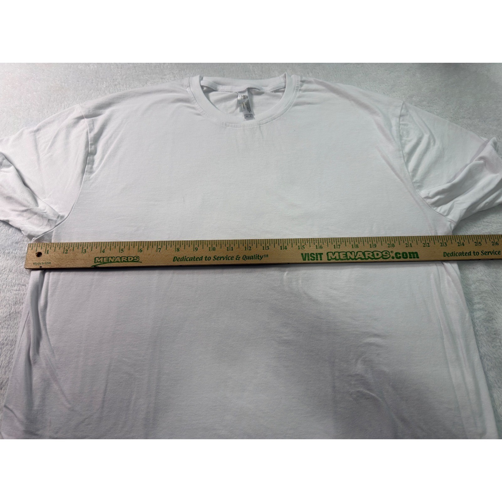Royal Avalon Sun-Ray Bamboo Cotton Blend UPF 50+ White T-Shirt Mens XL