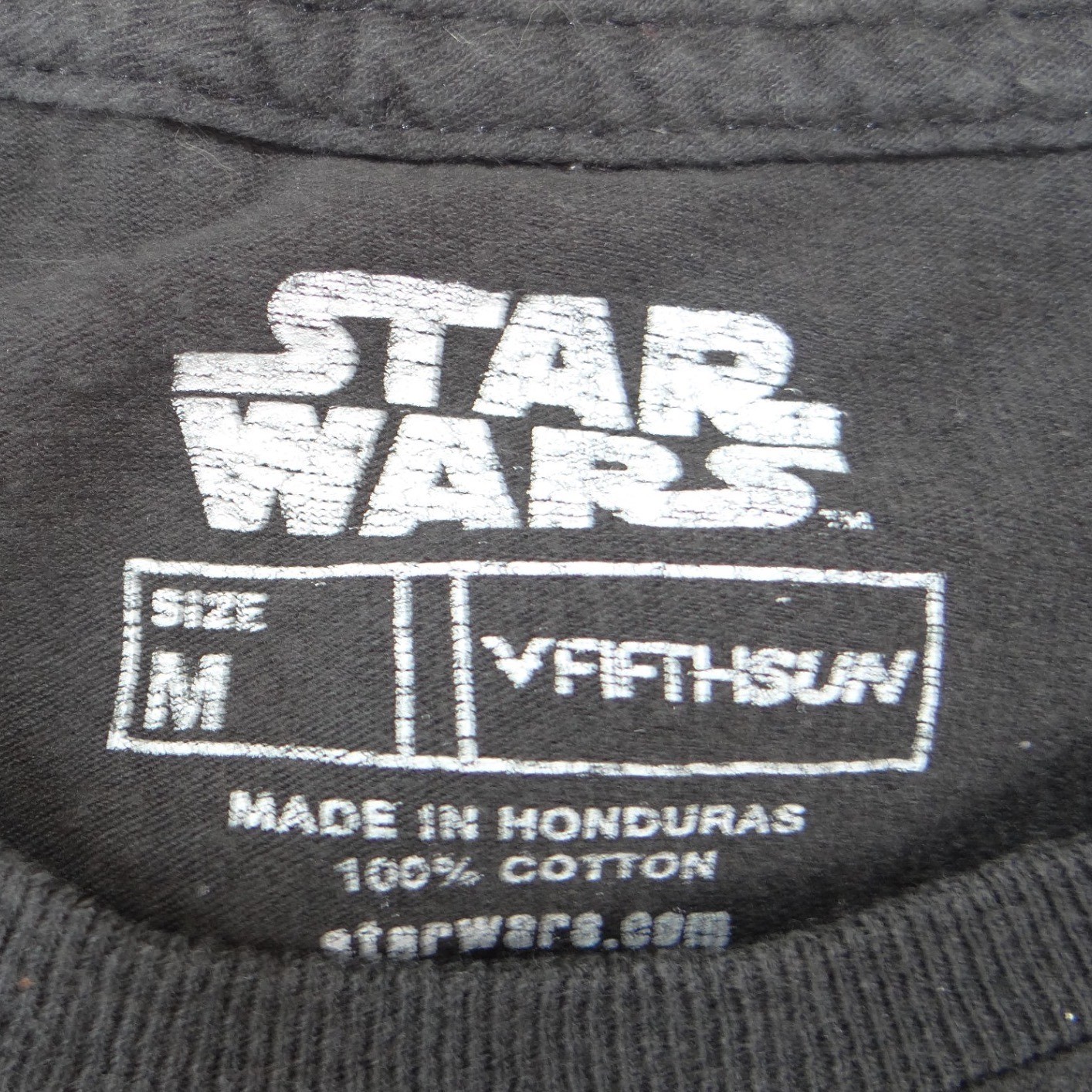 Star Wars Fifth Sun Mens Black Dark Side Comic Graphic Darth Vader Boba M
