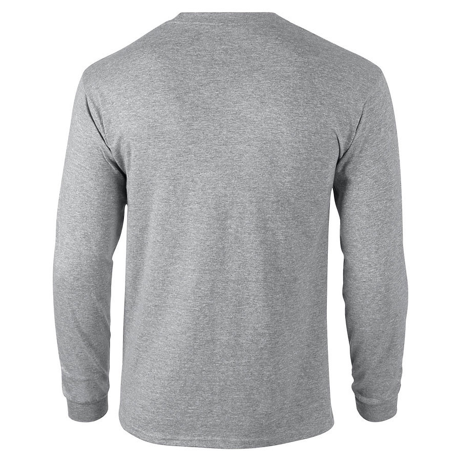 Trump Make America Great Again Red Blue Logo Sport Gray Long Sleeve T-Shirt