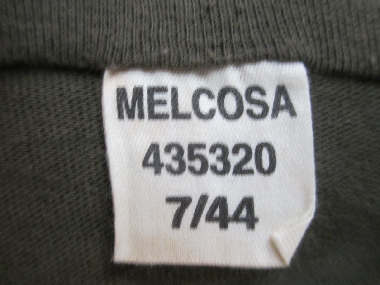 German Bundeswehr Olive 100% Cotton Turtleneck Shirt – Multiple Sizes