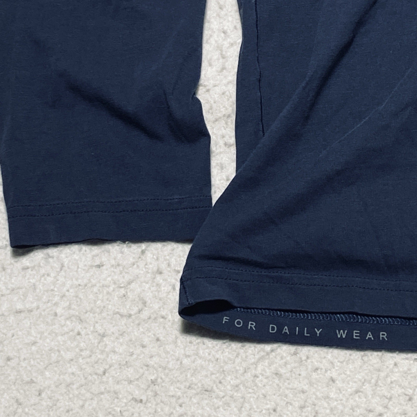 Mack Weldon Shirt Men’s XL For Daily Wear Crew Neck Tee Pima Cotton Long Sleeve