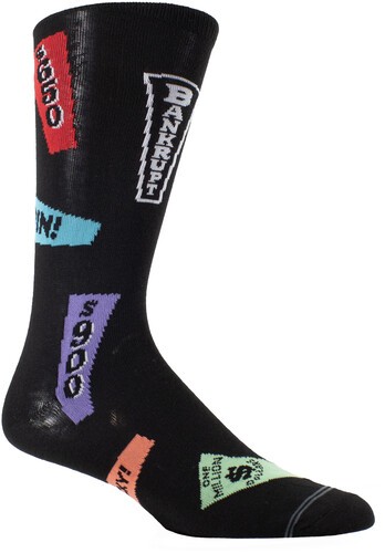 Perri’s – Wheel of Fortune – Knit In – Crew Socks [New ] Socks