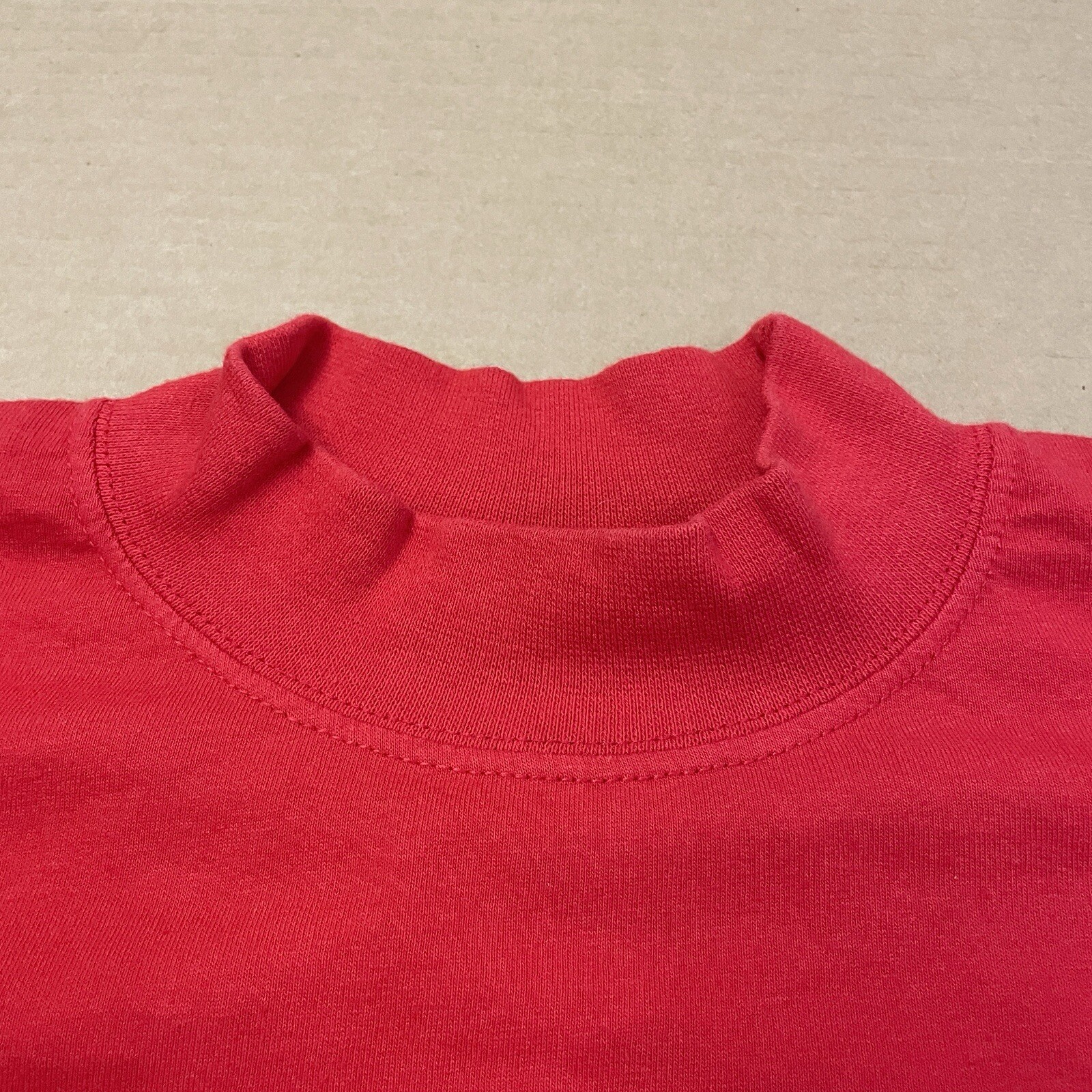 Alaska Huskies Shirt Adult Small Red Longsleeve Dogs Mock Neck Y2K Alaskan Mens