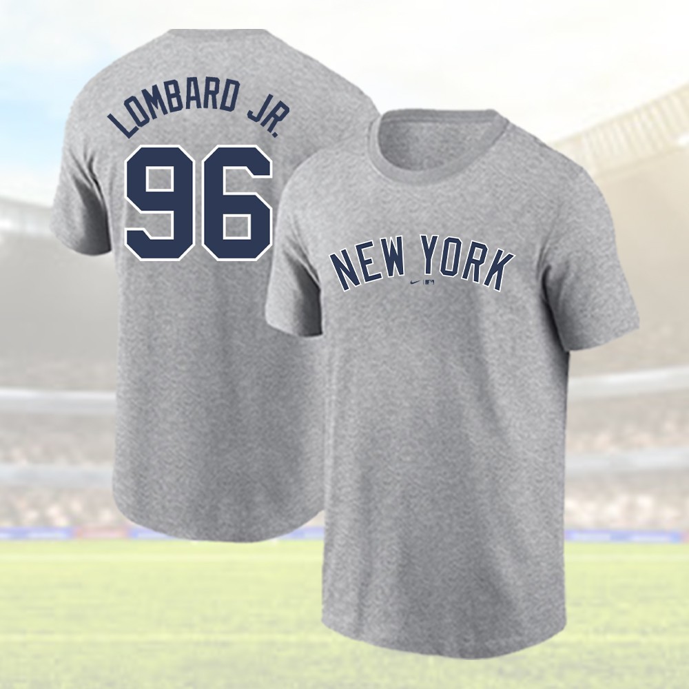 ⭐️Welcome George Lombard Jr. #96 New York Baseball Team 2026 Name & Number Tee