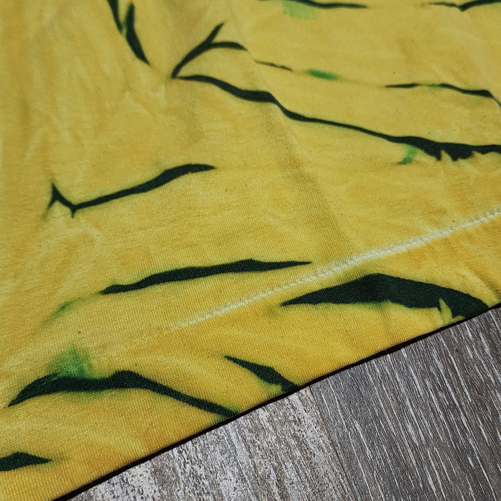 Vintage 90s Puerto Vallarta Mexico Tropical Water Tie Dye All Over Print Shirt L