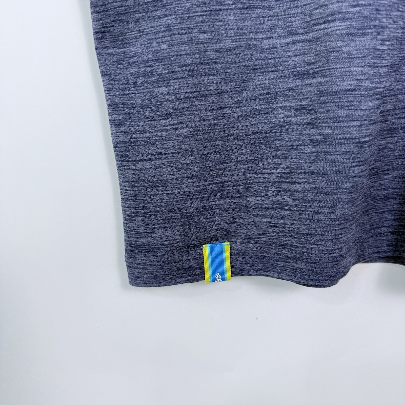 Chubbies Performance T Shirt Mens Size L Heathered Blue The Weekend Has Arrived