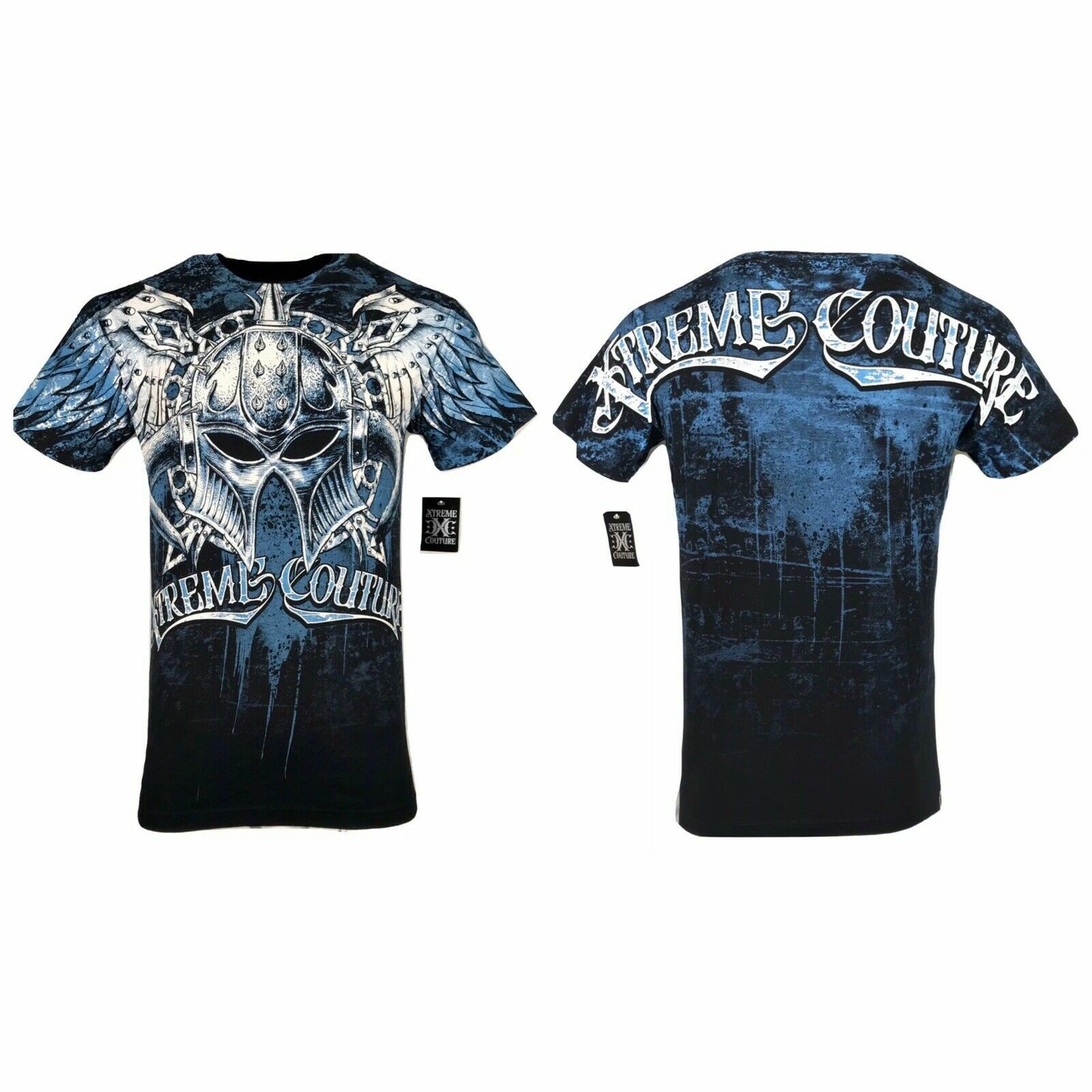 Xtreme Couture by Affliction Men’s T-Shirt DEALER Biker Black MMA S-5X