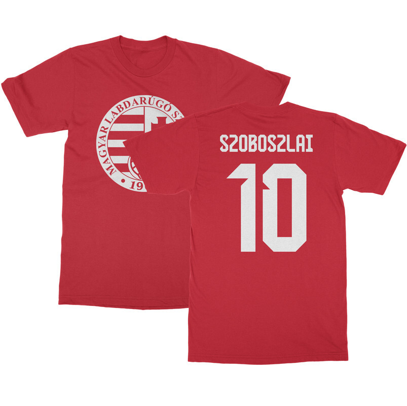Szoboszlai 10 Jersey Style – Hungary Soccer Cup Fan Unisex T-Shirt