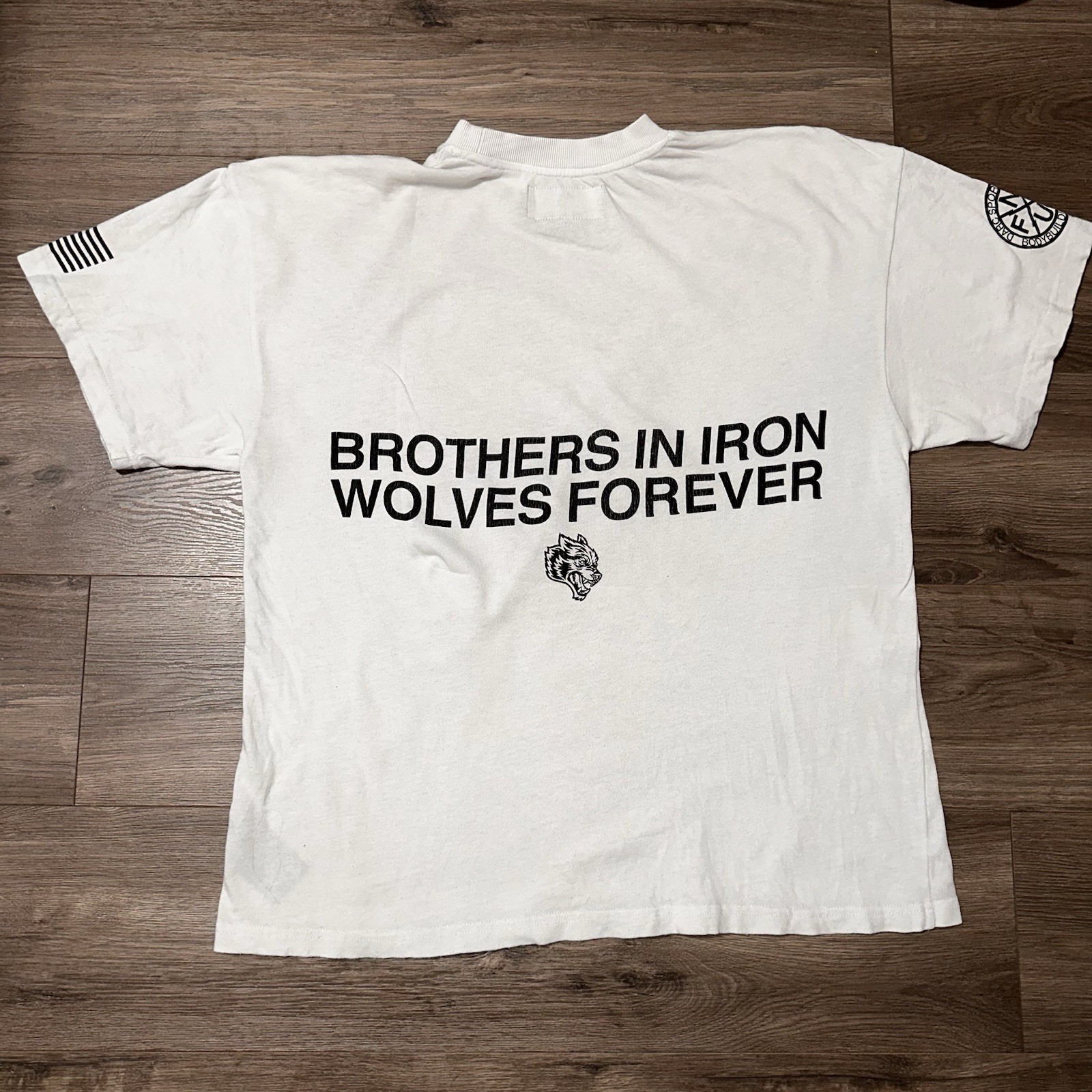 Darc Sport / Brothers in Iron Wolves Forever / White Tee Men’s M 645/1000