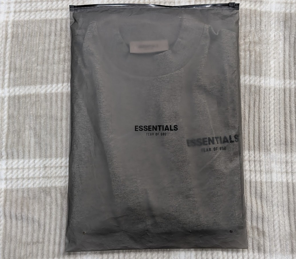Fear of God Essentials Tee Dark Oatmeal Men’s L Oversized T-Shirt NWT SS22