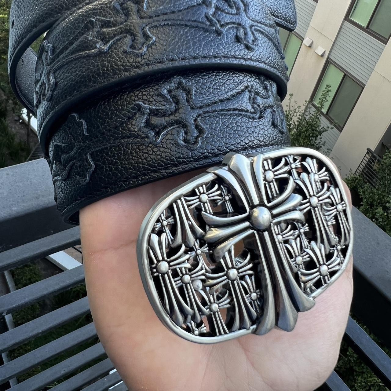 Dope black belt With multicoross Buckle