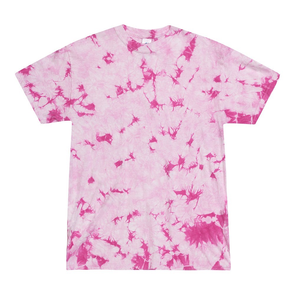 Multi-Color Tie Dye T-Shirts Kids & Adult 100% Pre-Shrunk Cotton Colortone