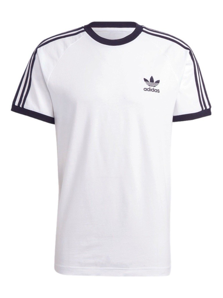 Adidas Originals 3-Stripes T-Shirt – White & Black Men’s Trefoil Tee